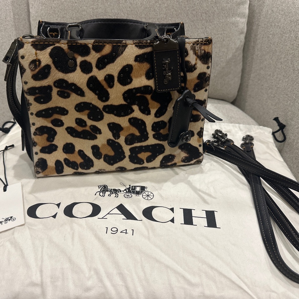 Coach Leopard Bag